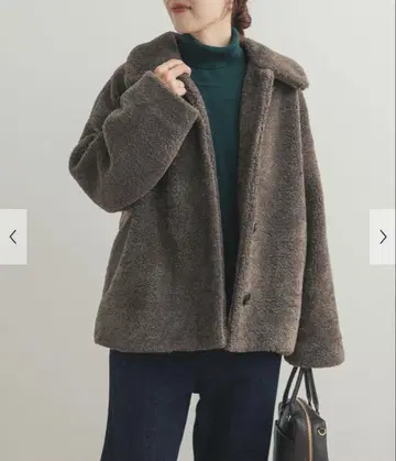 어반 리서치 도어즈 코쿤 실루엣 보아 코트 택 포함 새상품