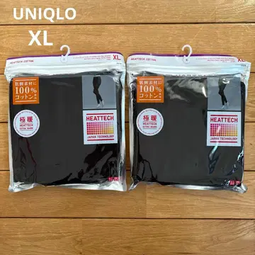 새상품 UNIQLO 울트라 웜 히트텍 코튼 레깅스 10분 길이 블랙