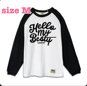 새상품 Hello My 'BESTY' vol.2 T 롱 슬리브 티셔츠 M