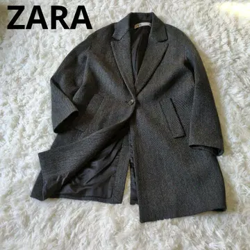 ZARA 울 혼방 체스터 코트