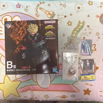 나의 히어로 아카데미아 제일복권 B상 바쿠고 카츠키 피규어+하위상 세트
