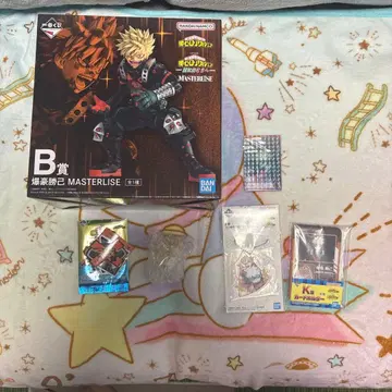 나의 히어로 아카데미아 제일복권 B상 바쿠고 카츠키 피규어+하위상 세트