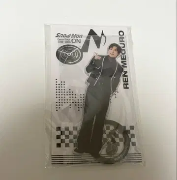 미개봉 새상품 SnowMan 메구로 렌 ON 아크릴 스탠드