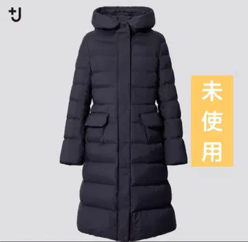 UNIQLO +J 울트라 라이트 다운 후디드 코트 다운 코트 유니클로