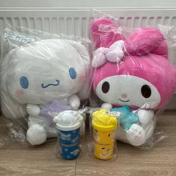 산리오 캐릭터 대상 복권 시나모롤 & 마이멜로디 봉제 인형