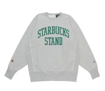 STARBUCKS STAND by BEAMS Champion 그레이 L
