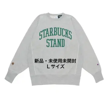 STARBUCKS STAND by BEAMS Champion 그레이 L