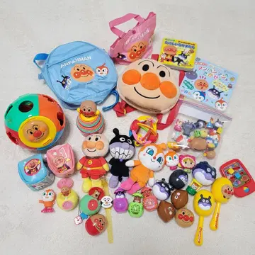 16일까지 판매 얼룩 있음 호빵맨 완구 굿즈 가챠 묶음 판매