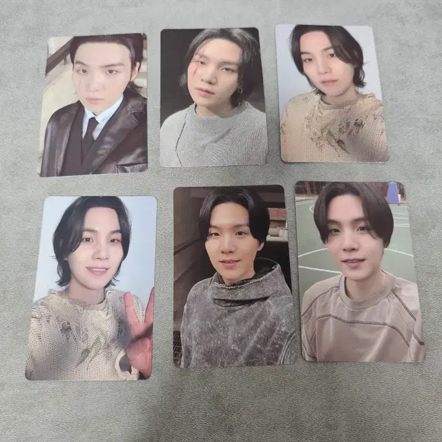 6장 일괄 윤기 슈가 bts 방탄 d day 앨범 포카