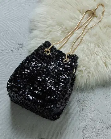 niana 2way 스팽글 숄더백 복조리 파티 경사