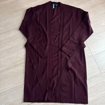 BOSCH 버건디 롱 가디건