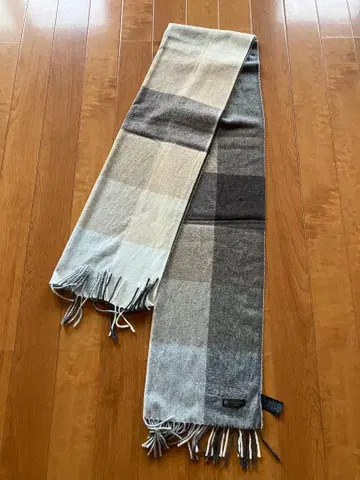 Corneliani 꼬르넬리아니 남성용 체크 무늬 머플러