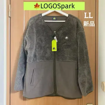 [ 새상품 ] LOGOSpark 여성 플리스 자켓 LL 그레이지
