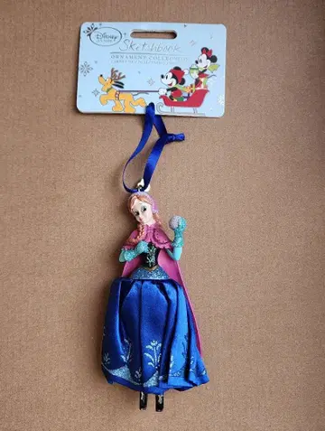 새상품급 디즈니 프린세스 크리스마스 오너먼트 겨울왕국 안나