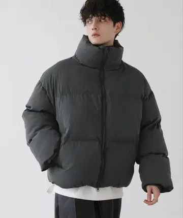 LILL 볼륨 하이넥 에코 다운 자켓