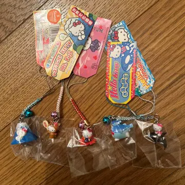 헬로키티 스트랩 5개 세트