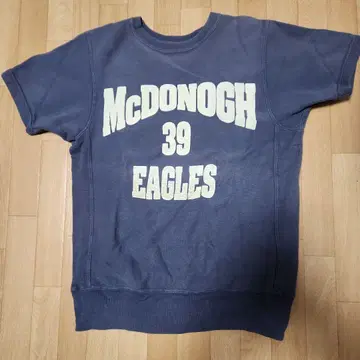 WAREHOUSE 반팔 스웨트 셔츠