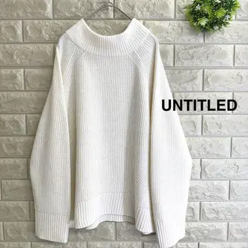 UNTITLED 니트 컨디션 최상 언타이틀 스웨터 현행 택