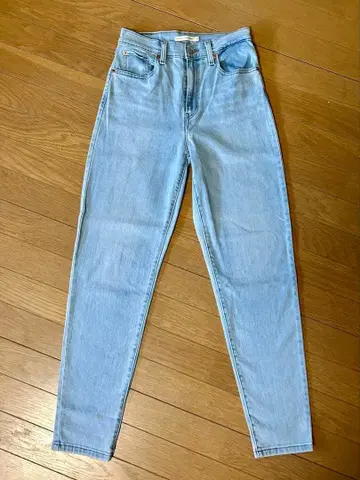 리바이스 데님 하이라이즈 데님 커브 팬츠 26