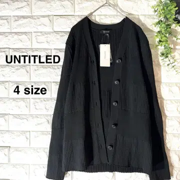 새상품 UNTITLED 가디건 4 사이즈 빅 사이즈 언타이틀 2LT