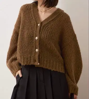 저널 스탠다드 레사주 AMYRIS V넥 가디건