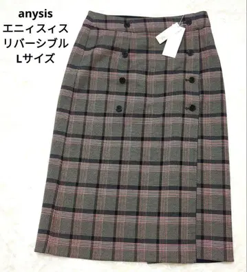리버서블 스커트 anySIS L 사이즈