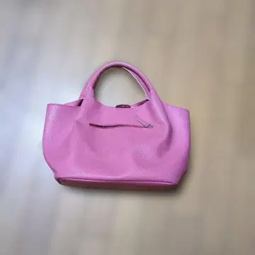 핑크 토트백