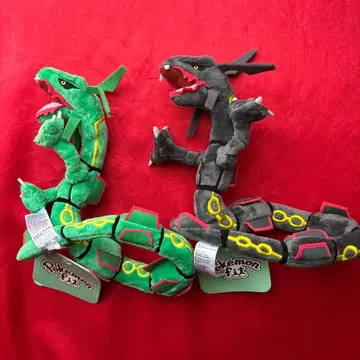 택 포함 포켓몬 센터 FIT 레쿠자 이로치 보통 세트 봉제 인형