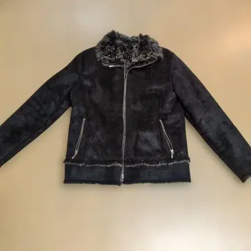 evolution Y2K 무스탕 자켓 페이크 L 사이즈 타이트