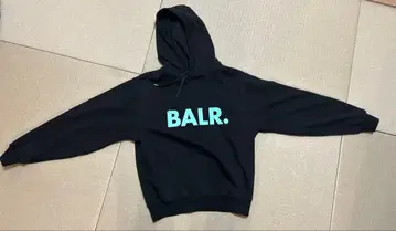 BALR. JP Q 후디 - 제트 블랙 S 사이즈