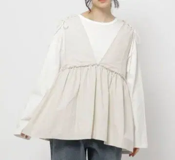 [ niko and - ] 2way 걸리시 베스트 아이보리