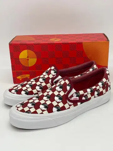 VANS OG 클래식 슬립온 레드