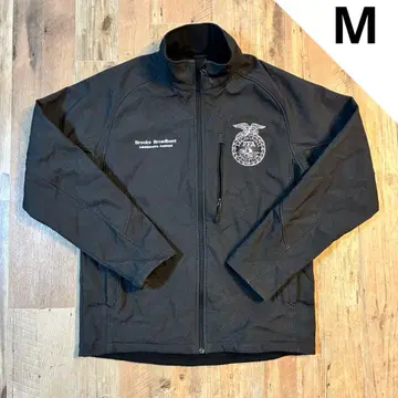 US 구제 의류 FFA 자켓 미국 국립 농업 대학 로고 자수 직원 자켓