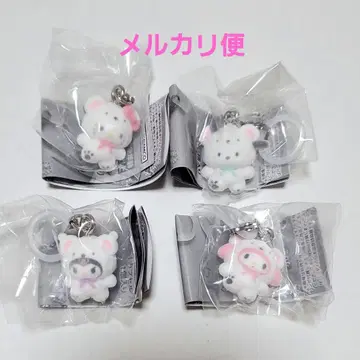 [ 4점 ] 산리오 복슬복슬 스노우 메지루시 액세서리