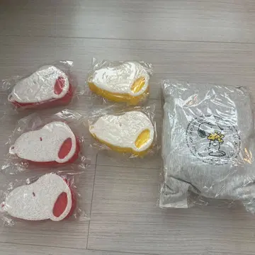 PEANUTS 주방 스펀지 5개 핫팩