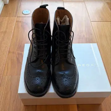 REGAL 윙팁 메달리온 블랙 23cm