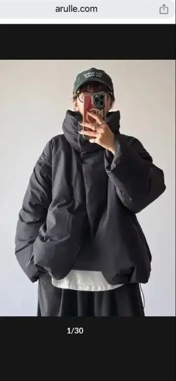 ARULL 금기 soft air down jacket