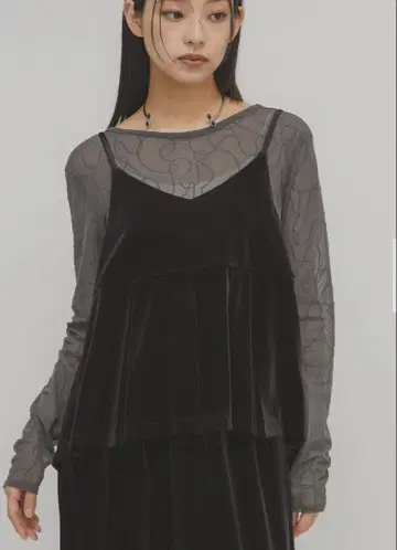 KBF 2WAY 벨로아 뷔스티에