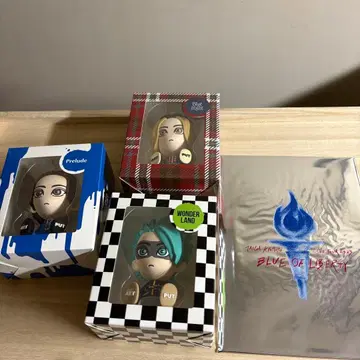 쿄모토 타이가 피규어 3개 세트 포토 카드