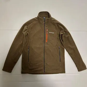 새상품급 montbell 샤미 플리스 자켓 브라운 M