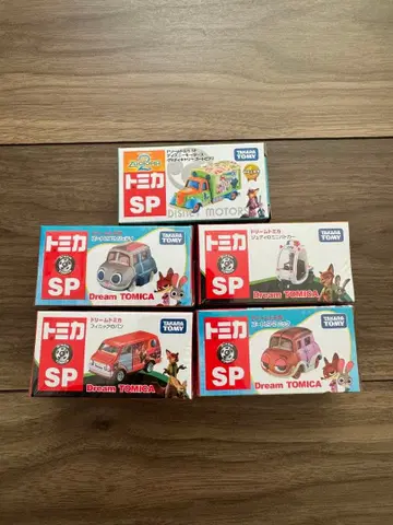 토미카 주토피아 Dream TOMICA 5개 세트 SP