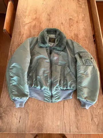 50s 복각 USA제 ALPHA VINTAGE B-15D 플라이트 자켓
