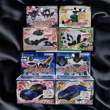 레어 [ 새상품 미개봉 ] DX 분분카 시리즈 4세트 폭상전대 분붐저