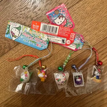 헬로키티 키링 5개 세트