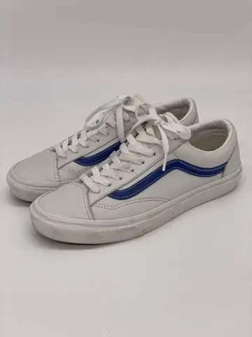 VANS OG STYLE 36 LX LEATHER 블루 화이트