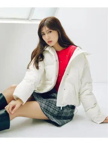 질 바이 질 스튜어트 스타일업 베이직 다운 에크루