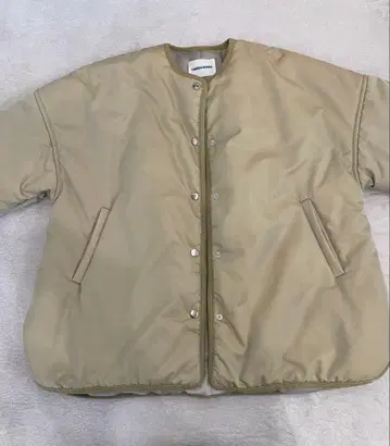 CAVEZAROSSO 텐트 블루종 베이지