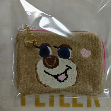 페이러 도업 테디걸 파우치 L 미사용 새상품