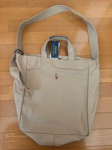 폴로 랄프로렌 캔버스 쇼핑백 토트 2way