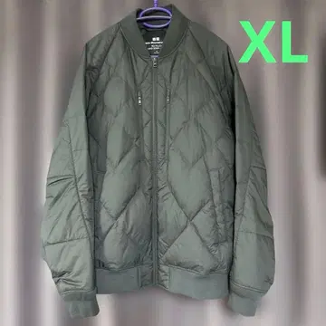 [1/3 한정 가격] 유니클로 화이트 마운티니어링 하이브리드 다운 XL